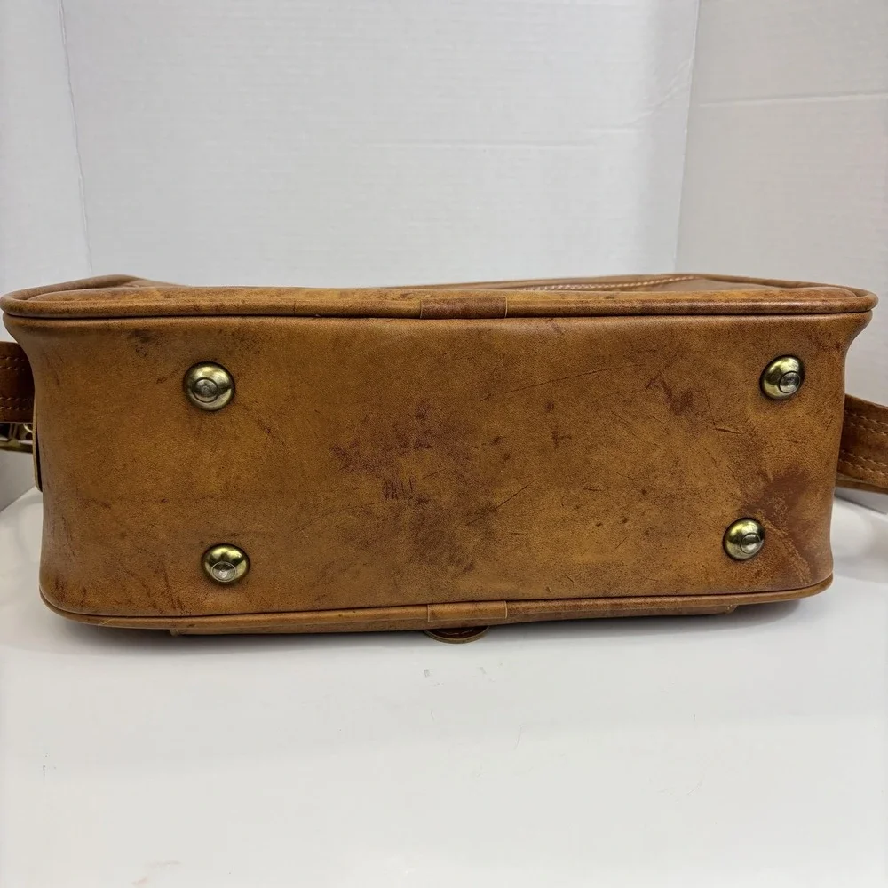 Vintage Argosy‎ By Invicta Brown Retro Carry On Bag Luggage Weekender Retro